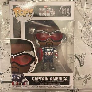 The Falcon Winter Soldier Captain America FunkoPop #814